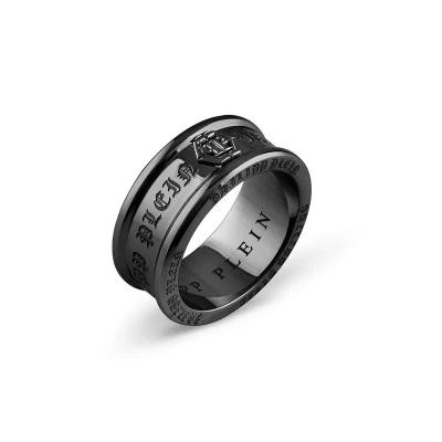 Afbeelding van Philipp Plein PJTEA06R6 Ring Heren GOTHIC TAG Weite 60