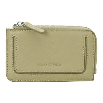 Afbeelding van Marc O&#039;Polo Kaarthouder Florica Zip Wallet Forest Sand Kaki