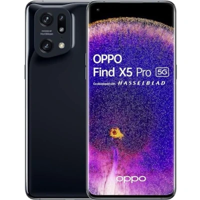 Afbeelding van Oppo Find X5 Pro 5G Smartphone 256GB, 12GB RAM, Dual Sim, Black
