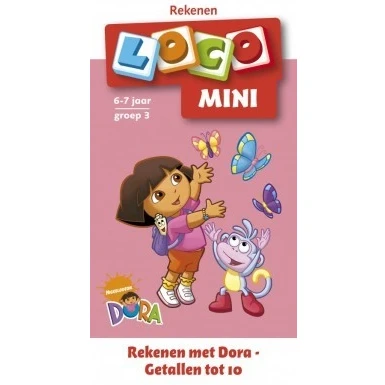 Afbeelding van Loco Rekenen met Dora getallen tot 10 (mini)
