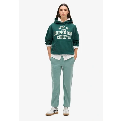 Afbeelding van Superdry Vrouwen Essential Logo Joggingbroek met Enkelboorden Blauw Grootte: 34
