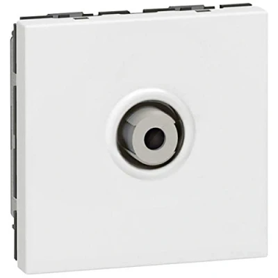 Afbeelding van Legrand Lizdas TV antenos 2 balti moduliai (078780) (Antenne aansluiting), Satelliet accessoires, Wit