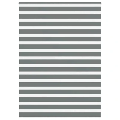 Afbeelding van Zebra rolgordijn 160x200 cm stofbreedte 155,9 donkergrijs