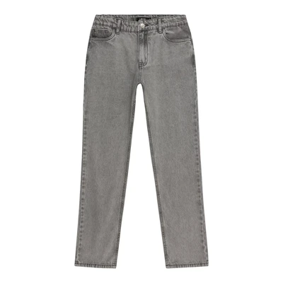 Afbeelding van NAME IT Nlfkizza DNM Hw Mom Pant Noos jeansbroek voor meisjes, Lichtgrijs denim, 128