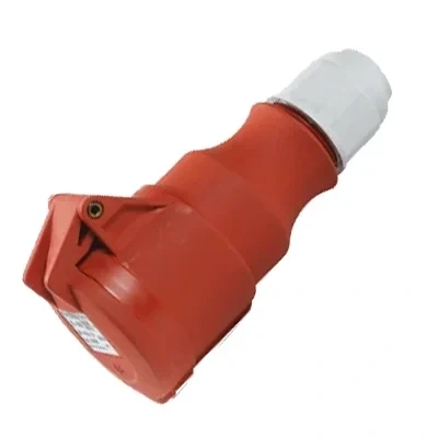 Afbeelding van CEE Contrastekker Multi Grip 16A 5P Female Rood