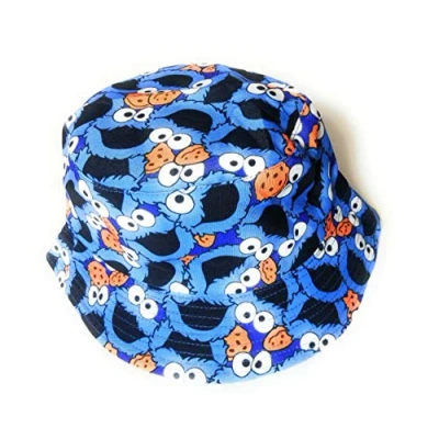 Afbeelding van KGM Cool Cartoon gezicht Print Festival Holiday Sun Bucket Hoed…, Meerkleurig, One size