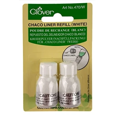 Afbeelding van Clover Chaco Liner Navulling: Wit, 1