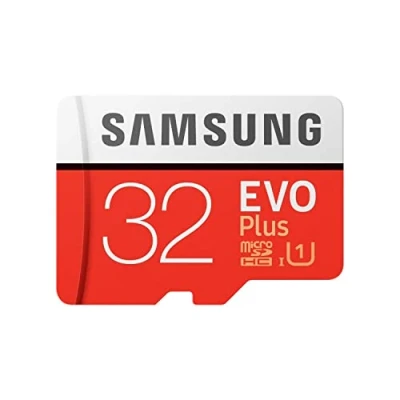 Afbeelding van Samsung 32GB EVO Plus microSDHC geheugenkaart klasse 10 + adapter Zwart