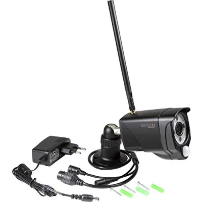 Afbeelding van Technaxx TX 145 4881 IP Bewakingscamera WiFi, LAN, Draadloos, Kabelgebonden 1 kanaals 1920 x 1080 Pixel