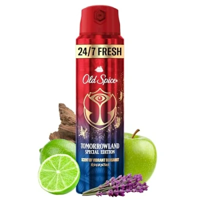 Afbeelding van Old Spice, Deodorants, Rockstar (Spuit, 150 ml)