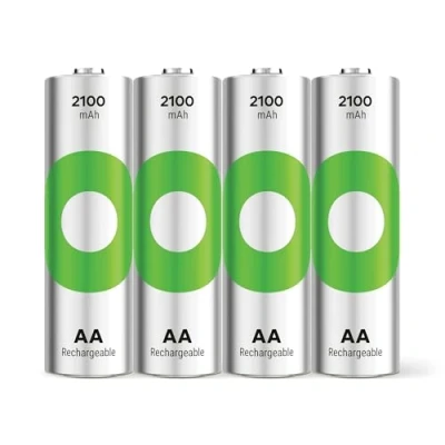 Afbeelding van GP Batteries ReCyko Oplaadbare AA batterij (penlite) NiMH 2100 mAh 1.2 V 4 stuk(s)
