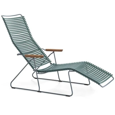 Afbeelding van Ligbed Houe Click Sunlounger Pine Green