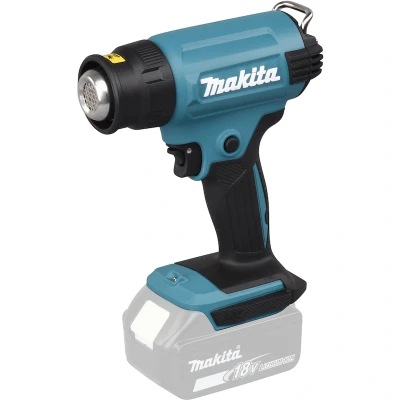 Afbeelding van MAKITA DHG180ZJ 18V accu heteluchtpistool met mondstukken in MAKPAC (zonder en lader)