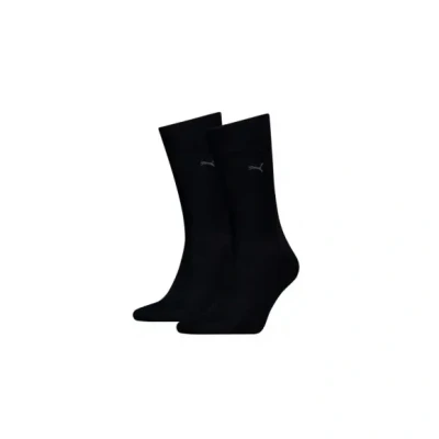Afbeelding van Puma 2ER PACK Classic LOGO Einfarbig Sokken, Maat: 39 42, Schwarz