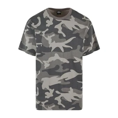 Afbeelding van Urban Classics Simple CAMO TEE Tshirt print, Heren, Maat: Medium, Darkcamo