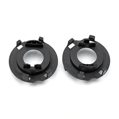 Afbeelding van njssjd 2 stks H7 LED Koplamp Lamp Retainer Adapter Socket Houder HID Cap Base Beugel Montage Clips voor Hyundai Tucson, i30/i30 N Pre facelift, Kia Cerato Forte
