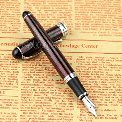 Afbeelding van JINHAO X750 Lava Rood Medium Penpunt Vulpen Leuk Cadeau