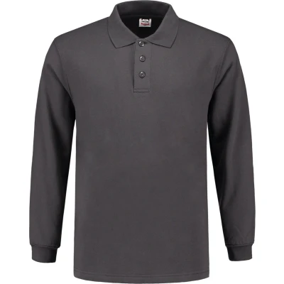 Afbeelding van Tricorp Polosweater Casual Donkergrijs Maat XL