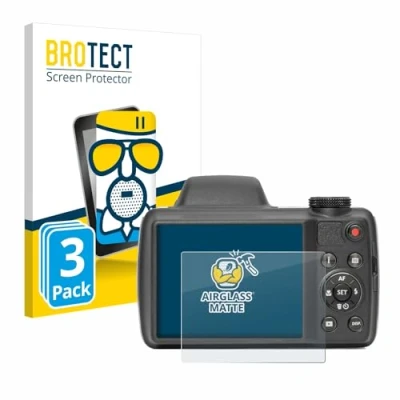 Afbeelding van BROTECT Screenprotector voor Kodak Pixpro AZ528 Folie Beschermfolie Beschermglas matte (3 Stuks)