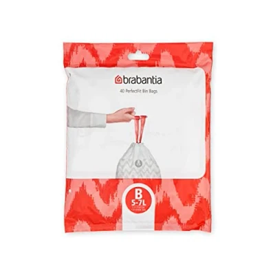 Afbeelding van Brabantia PerfectFit Vuilniszakken 5/7 l Code B 40 stuks