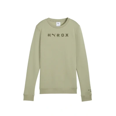 Afbeelding van Puma X Hyrox Heavyweight Rundhals Sweater, Dames, Maat: Large, Lux army