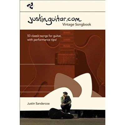 Afbeelding van Justinguitar.com: vintage songbook : 50 classic songs for guitar, with performance tips!
