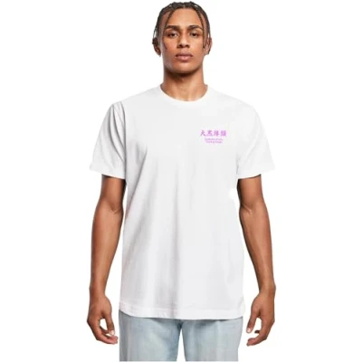 Afbeelding van Mister TEE Yokohama RACE Tshirt print, Heren, Maat: Small, White