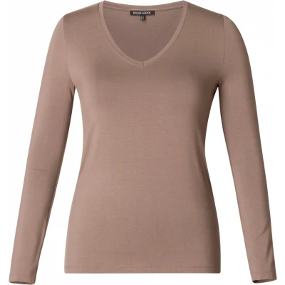 Afbeelding van Base Level Curvy top Alize taupe