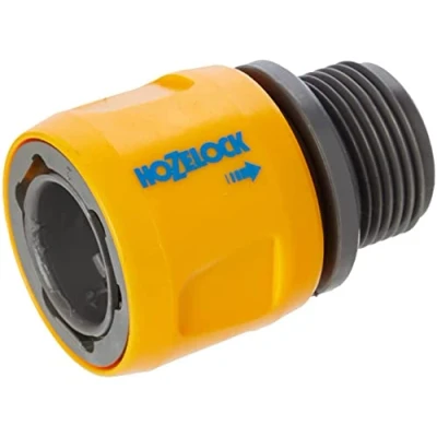 Afbeelding van HOZELOCK Platte en Spiraalvormige pijp Adapter: Transformeer een stuk in vrouwelijke fitting [2170P9000]