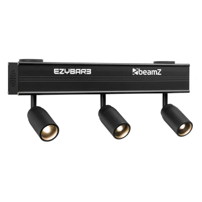 Afbeelding van BeamZ EZYBar3 LED bar op accu met 3 draaibare 10W spots