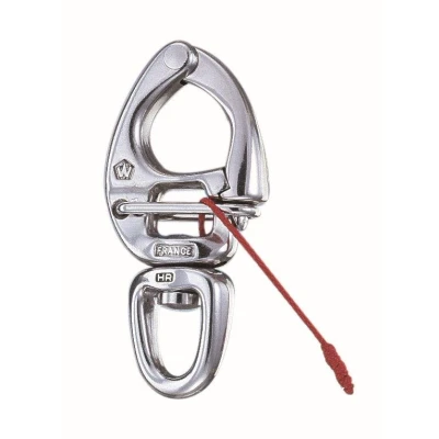 Afbeelding van Wichard Snapsluiting Quick Release Met Wartelend Oog Hr Rvs 80 Mm