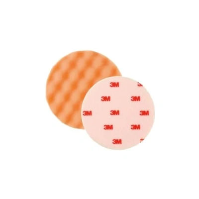 Afbeelding van 3M 50456 Perfect It III Gewafelde Polijstschijf 133mm Oranje Hard 2 stuks