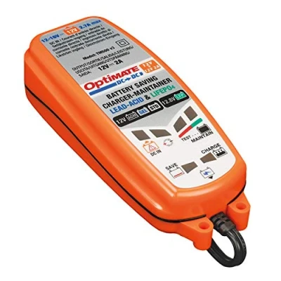 Afbeelding van TecMate Optimate TM500 DC to oplader, 12 V oplader voor batterijen/gelijkstroomvoeding