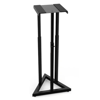 Afbeelding van Audibax Neo SM30 luidsprekerhouder voor studio monitor, in hoogte verstelbaar van 90 tot 118 cm, stabiliteit en hoge veiligheid, universele compatibiliteit met hifi luidsprekers