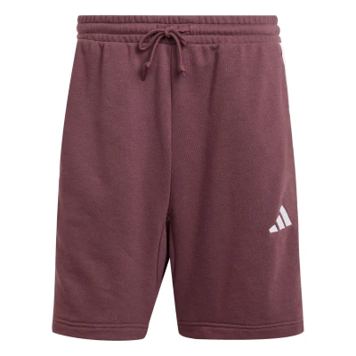 Afbeelding van adidas Sportswear Essential Three Stripes Short Korte broeken, Heren, Maat: Large, Aurora ruby/white