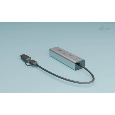 Afbeelding van Universal Charging Metal HUB 2xUSB C + 2x USB A Port Power Delivery
