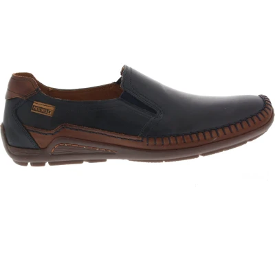 Afbeelding van Pikolinos Instappers, Heren, Maat: 42, Navy blue Leer