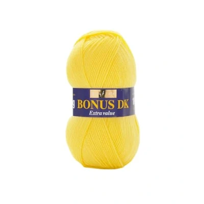Afbeelding van Hayfield Bonus DK dubbel gebreid, Bright Lemon (819), 100 g van Sirdar