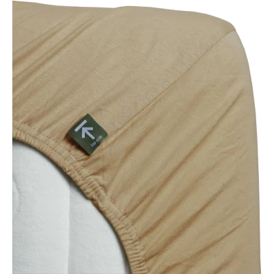 Afbeelding van Beddinghouse Jersey Topper Hoeslaken 160x200/220 Camel
