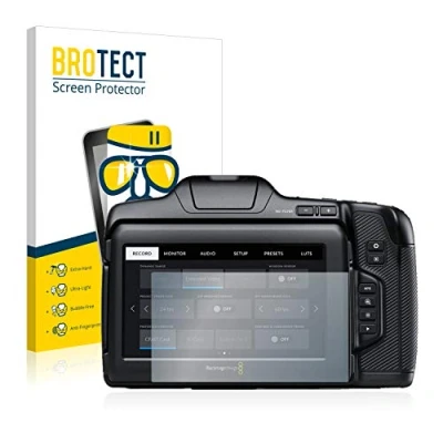 Afbeelding van BROTECT Screenprotector voor Pocket Cinema Camera 6K Pro / G2 Folie Beschermfolie Beschermglas transparant