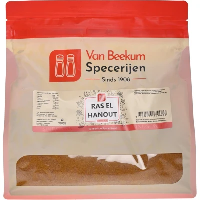Afbeelding van Van Beekum Specerijen Ras el Hanout 1 kilo (hersluitbare stazak)