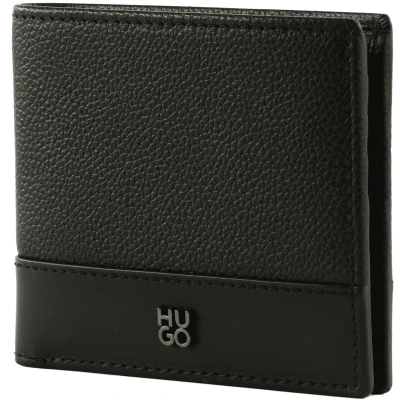 Afbeelding van HUGO kaarthoes Quantic 8CC Wallet Black zwart