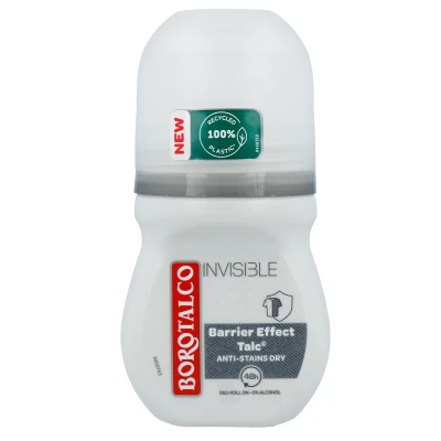 Afbeelding van Borotalco Deodorant Invisible Roll On 50ML