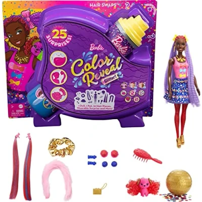 Afbeelding van Barbie Color Reveal Ultimate Hair Feature 2
