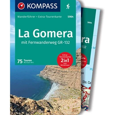 Afbeelding van KOMPASS Wanderführer La Gomera, 75 Touren mit Extra Tourenkarte: GPS Daten zum Download: 5904