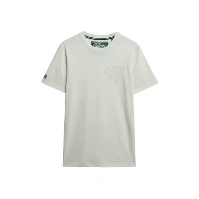 Afbeelding van Superdry Athletic Embossed Tshirt basic, Heren, Maat: XL, Valley blue