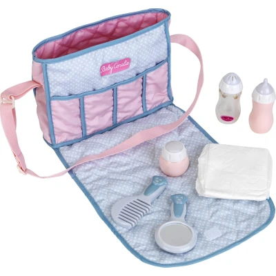Afbeelding van Accessoires voor poppen PRINCESS CORALIE Bag with Diapers Klein (26 x 20 7 cm)