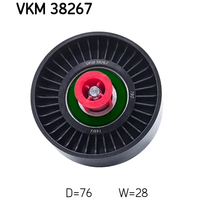 Afbeelding van Skf Geleiderol (poly) V riem VKM 38267