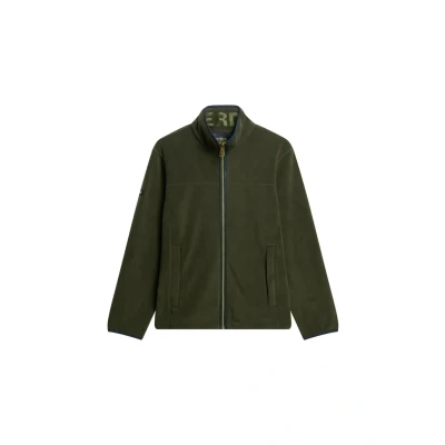 Afbeelding van Superdry Mannen Estate Fleece met Volledige Rits Groen Grootte: L