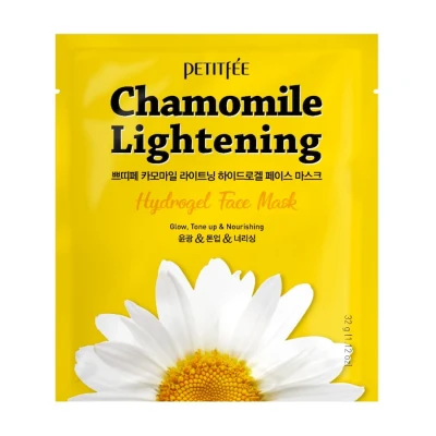Afbeelding van Petitfee, Chamomile Lightening Hydrogel Mask 1 st
